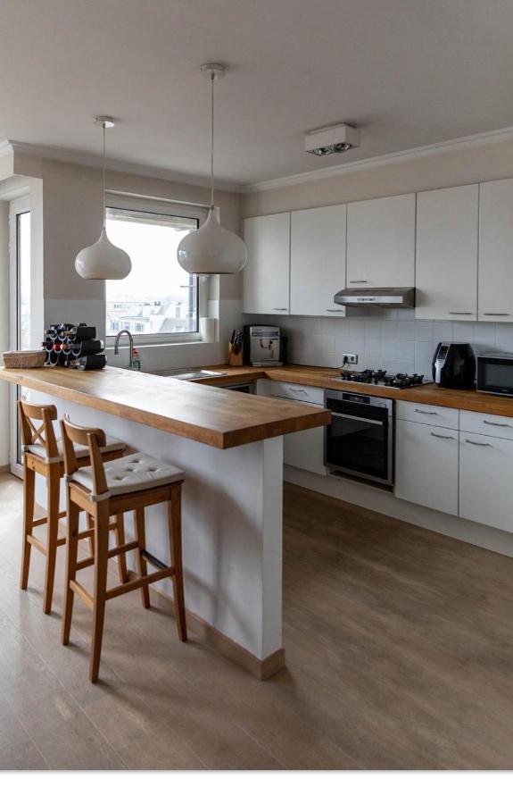Ruim Appartement Met Prachtig Zicht Op A+ Locatie! Αμβέρσα Εξωτερικό φωτογραφία